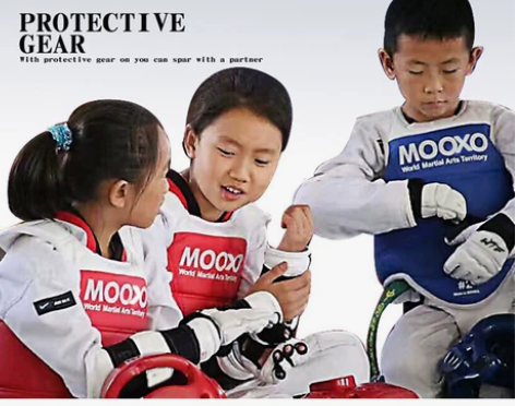 新款韩国正品MOOTO跆拳道护具五件套跆拳...