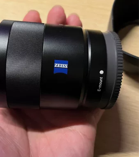 品牌型号:蔡司55mm f1.8镜头一个 ...