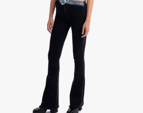 IFIK Black Wrap Jeans...