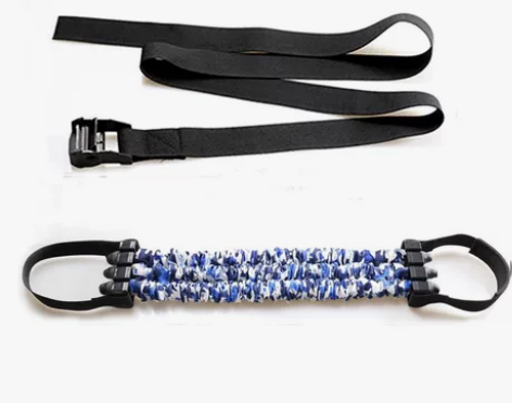 全新可拆卸三管拉力器多功能拉力带臂力器扩胸...