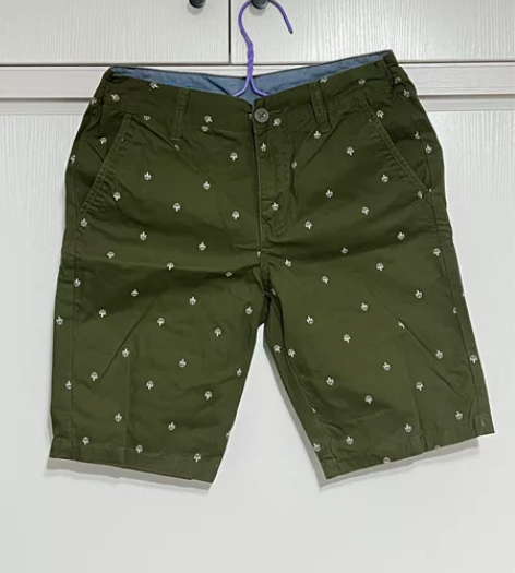 ipzone 印花短裤 颜色：绿色 尺码：...