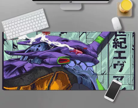 EVA鼠标垫大号新世纪福音战士初号机滑鼠垫...