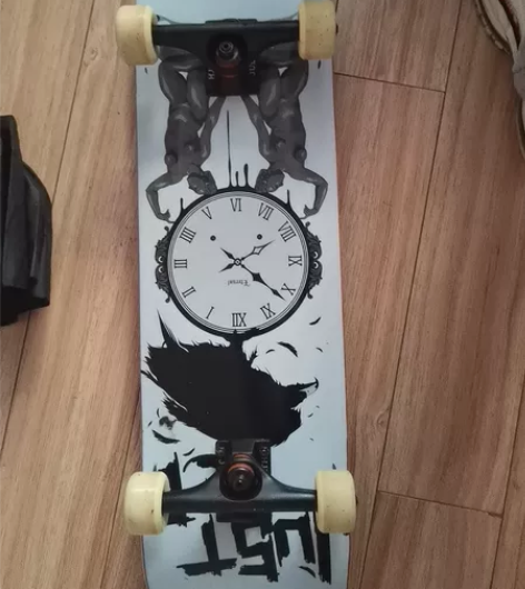 justice滑板 不是玩具板 九成新 只...