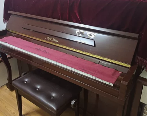 鲍蕙荞钢琴城购入钢琴，型号：珠江118m2...