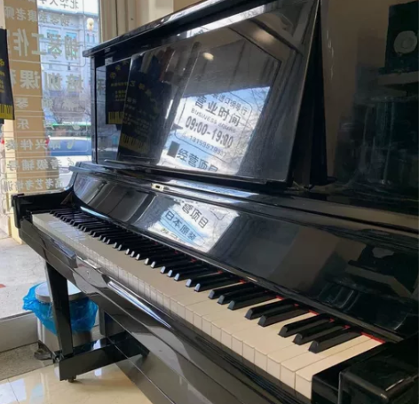 韩国原装豪华版钢琴！大谱架！六背柱云山实木...