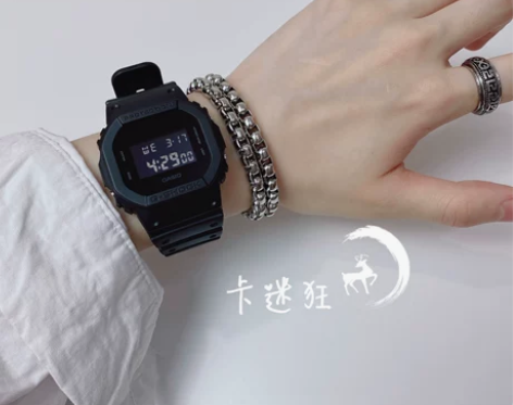 CASIO卡西欧gshock手表方块男女电...