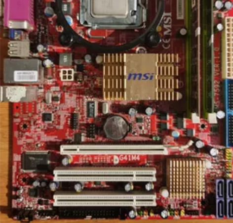 闲置微星G41M4主板+E5400+4G内...