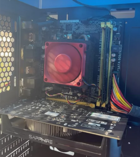 x4 870k板u加8g内存，主板是华硕的...