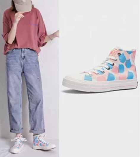 女秋冬百搭2022新款韩版爆款百搭高帮板鞋...