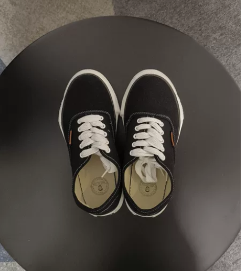 帆布鞋溶解打底 42码就试穿过一次 青岛市...