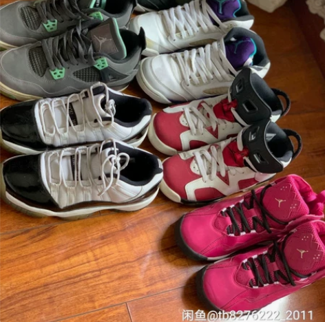 乔丹全部正版懂的来 年龄大了全部出售看上哪...