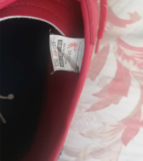 我也不知道这双鞋叫什么，买时625元，乔丹...