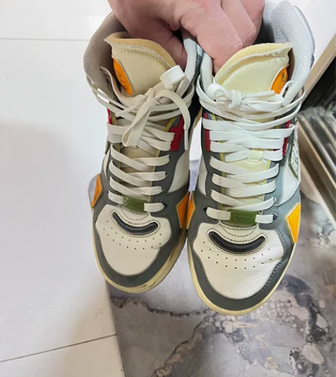 FILA FUSION 斐乐情侣篮球鞋夏季...