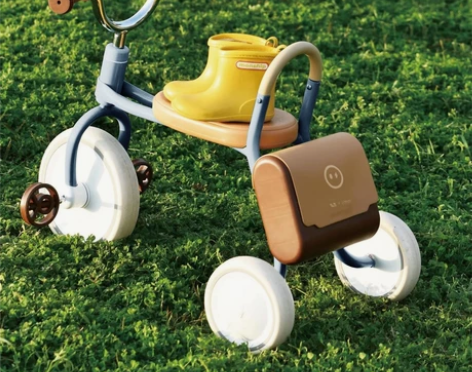 理想定制Kidpop复古儿童三轮车脚踏车2...