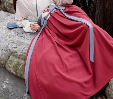 汉尚华莲汉服正品魏晋交领齐腰襦裙，上衣?襦...