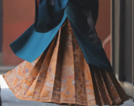 兰若庭汉服 如意松鼠 明制 妆花 马面裙 ...