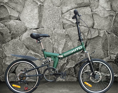 自行车 HITO品牌 20寸碟刹避震折叠山...