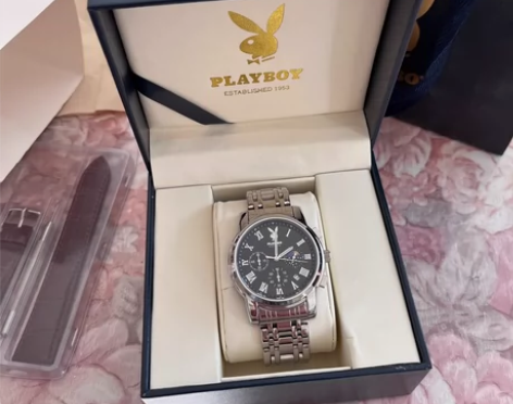 Playboy花花公子男士手表礼盒装 给爸...