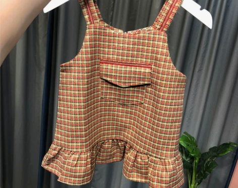 宝宝背带裙秋装女小童洋气裙子1-3岁女童格...