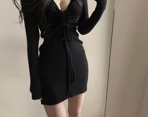 连衣裙 包臀裙 短裙 xl 105-120...