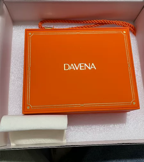 DAVENA手表白色 全新保真 表盘膜都没...