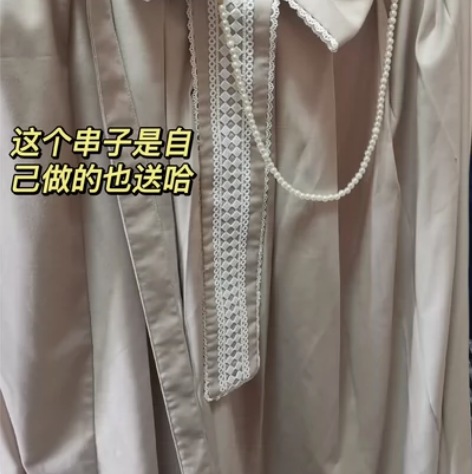 NyaNya定番和风春之樱花m码花白灰 洛...