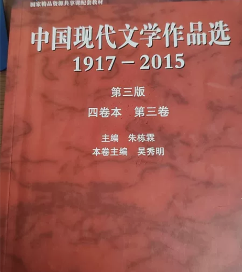 中国现当代文学作品选四卷(朱栋霖)正版全新...