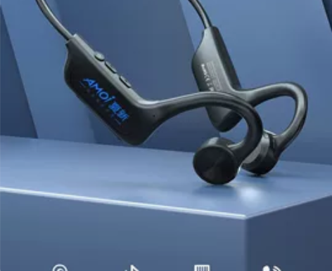 2022新款夏新真骨传导蓝牙耳机可插卡无线...