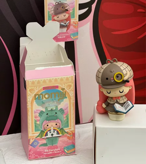 泡泡玛特 momiji 联名款 侦探小说 ...