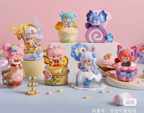 峡谷甜品屋系列盲盒手办 王者荣耀官方正版 ...