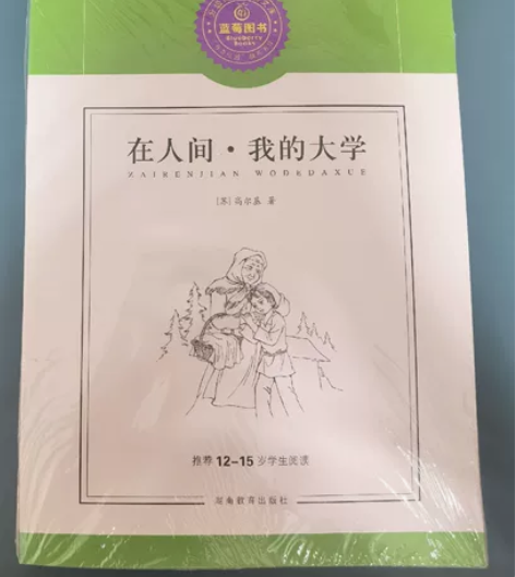 在人间 我的大学，全新，未拆封 感兴趣的话...