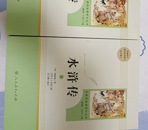 九上读物 水浒传（人民教育出版社）全新 里...