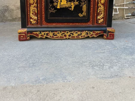 潮汕金漆木雕，佛座用途广泛，茶馆喝茶，茶池...