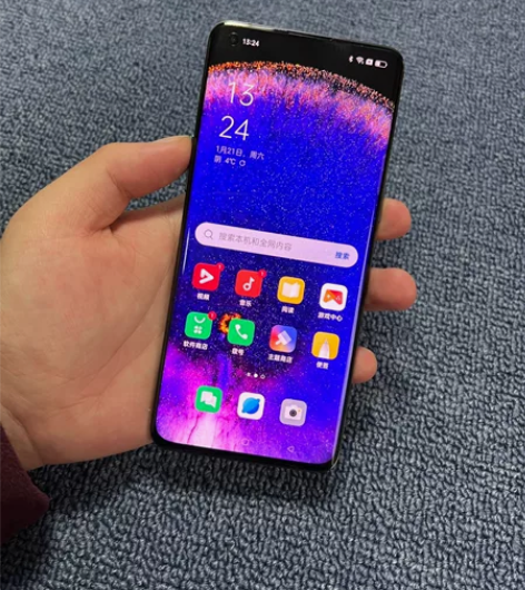oppo findx5pro 黑色 12+...