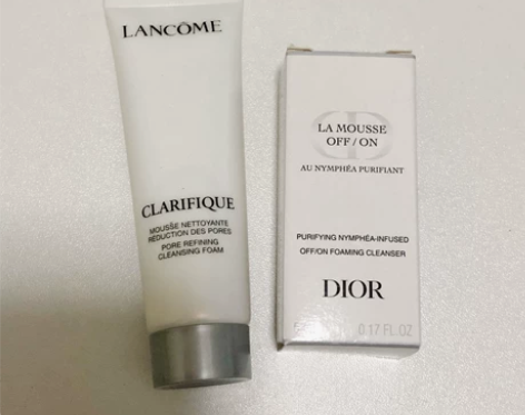 兰蔻极光洁面30ml dior迪奥睡莲舒缓...