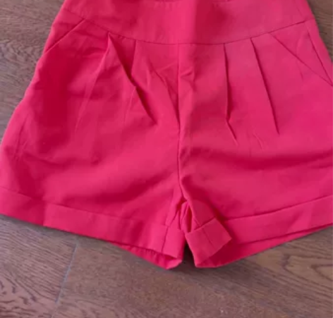 女士夏季短裤#夏季出街必备 #高腰短裤 全...