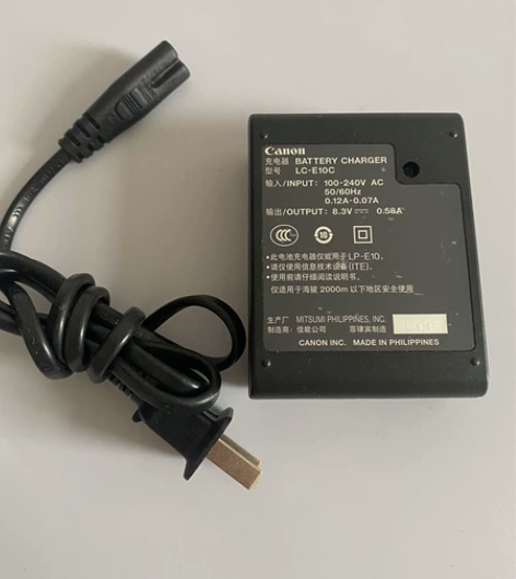 原装二手佳能单反L C-E10C相机充电器...