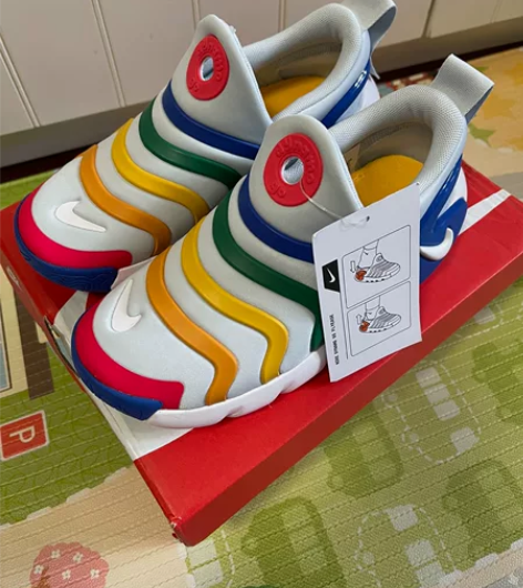 nike kids 耐克童鞋 彩虹一脚蹬 ...