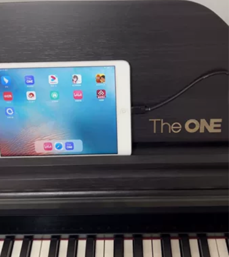 the one电子钢琴，有各种app玩法，...