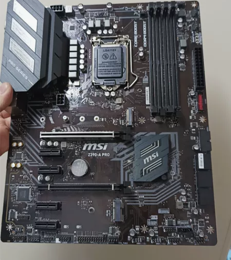 微星z390 a pro主板 带挡板顺丰包邮