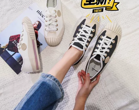 小码帆布鞋32码女，帆布鞋偏大，正常穿34...
