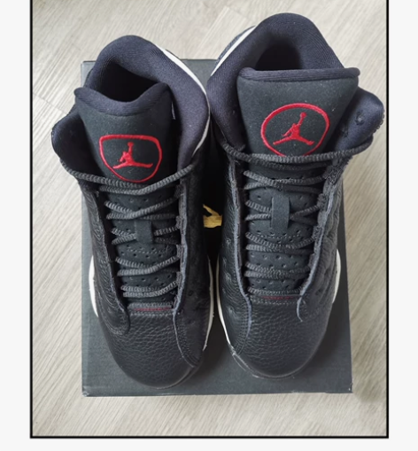 AJ13 乔丹 反转熊猫  38码 9成新...
