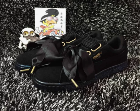 Puma 彪马 BASKET  蝴蝶结丝带...