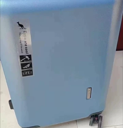 【全新包邮】袋鼠拉杆箱万向轮铝框箱行李箱男...