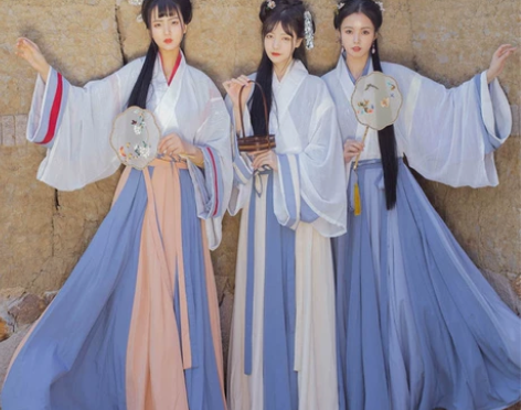 急出！五五年汉服三米摆，白璐晗露都有，可直...