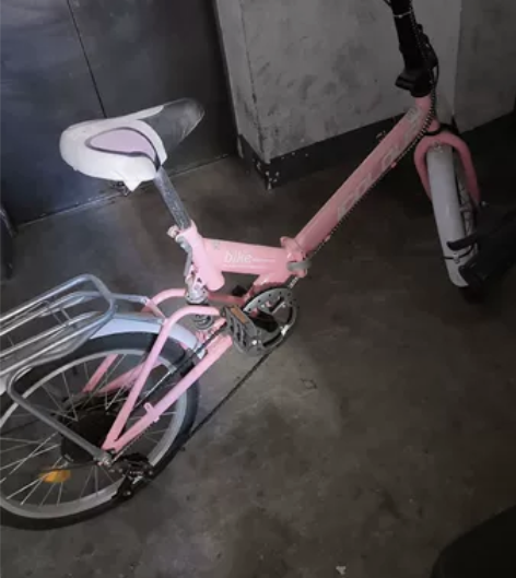 EG7折叠自行车，小孩没什么骑过，不骑了，...