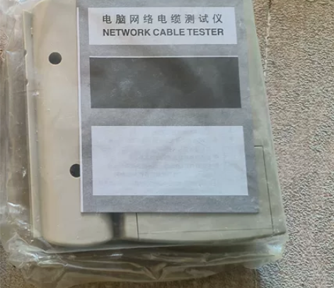 腾飞网线测试仪,全新未拆封。 买回来疫情没...