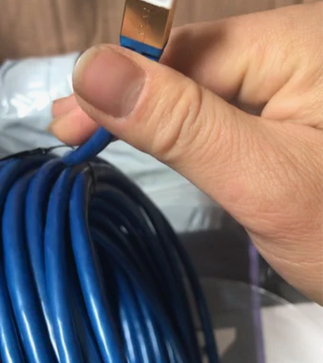 美国原装万兆千兆网线七类家用双屏蔽CAT7...