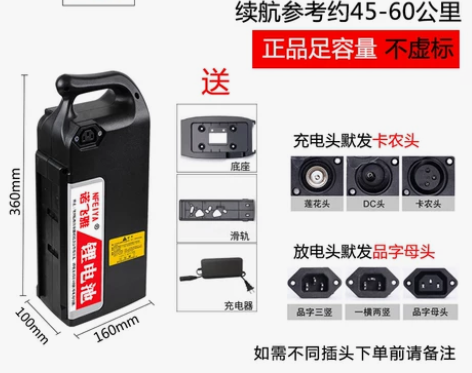 台铃雅迪爱玛松吉电动车锂电池20Ah电动自...