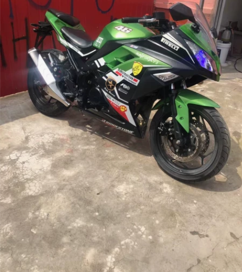 小忍者摩托车地平线，趴赛公路赛跑车摩托，2...